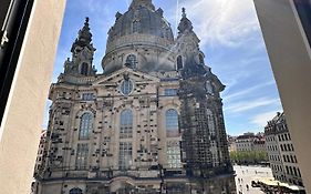 Familienapartment Münzgasse mit Blick zur Frauenkirche